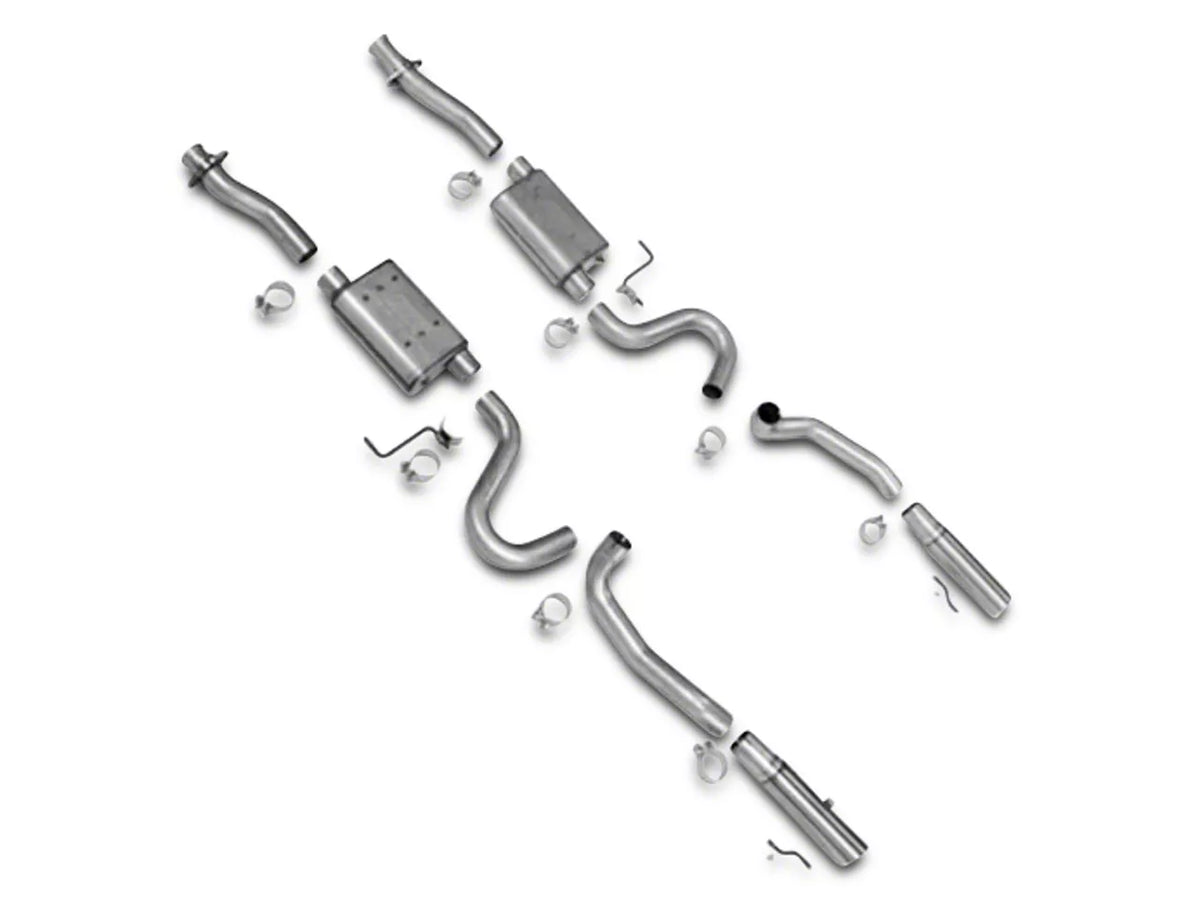 BBK Varitune Cat-Back Exhaust (1986 Mustang GT; 87-93 Mustang LX, Cobra; 94-04 Mustang GT) #3001