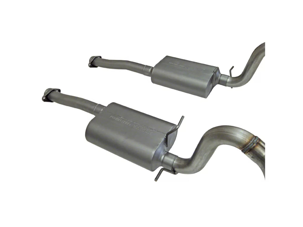 Flowmaster American Thunder Cat-Back Exhaust System; Stainless Steel (99-04 Mustang GT, Mach 1) #817312
