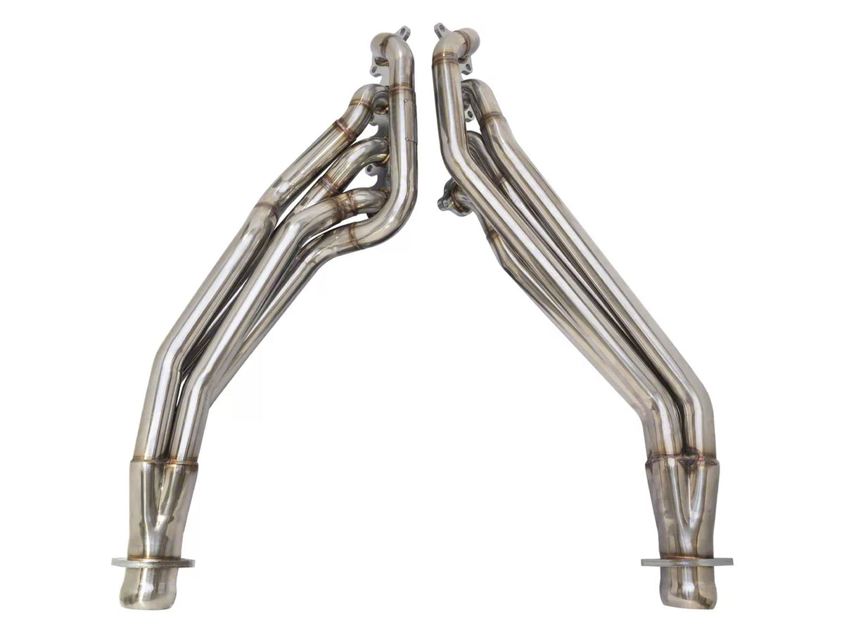 Pypes 1-5/8-Inch Long Tube Headers with Catted X-Pipe (11-14 Mustang GT) #HDR76SK-1