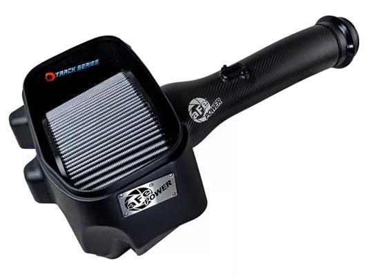 AFE Track Series Cold Air Intake with Pro DRY S Filter; Carbon Fiber (25-26 RAM 1500 RHO 3.0L) #57-10032D