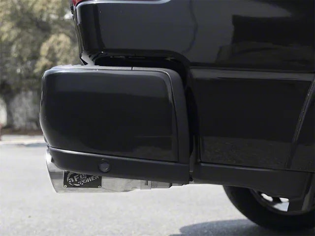AFE MACH Force-XP 3-Inch Dual Exhaust System with Polished Tips; Rear Exit (19-24 5.7L RAM 1500) #49-42059-P