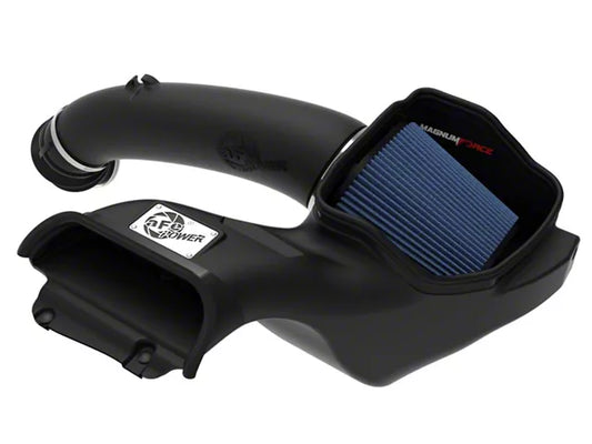 AFE Momentum GT Cold Air Intake with Pro 5R Oiled Filter; Black (21-26 5.0L F-150) #54-13064R