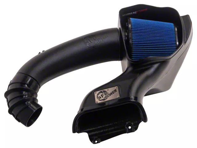 AFE Momentum GT Cold Air Intake with Pro 5R Oiled Filter; Black (21-26 5.0L F-150) #54-13064R