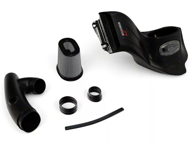 AFE Momentum GT Cold Air Intake with Pro DRY S Filter; Black (15-26 2.7L EcoBoost F-150 &15-16 3.5L EcoBoost F-150) #51-73112-1