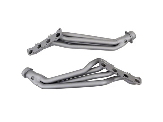 BBK 1-3/4-Inch Long Tube Headers; Titanium Ceramic (11-23 Mustang GT) #1633