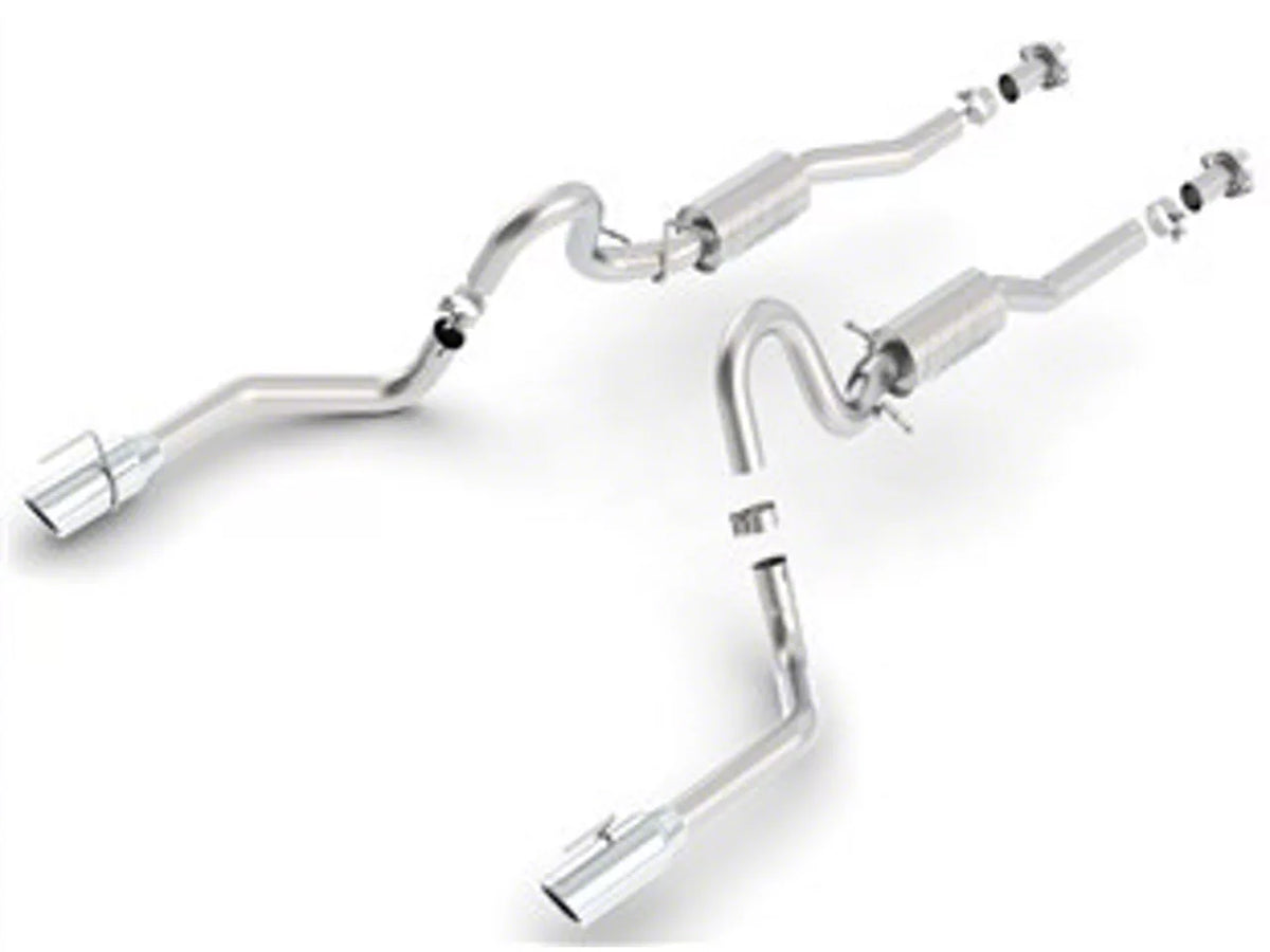 Borla ATAK Cat-Back Exhaust with Polished Tips (99-04 Mustang GT, Mach 1) #