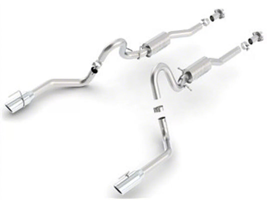 Borla ATAK Cat-Back Exhaust with Polished Tips (99-04 Mustang GT, Mach 1) #