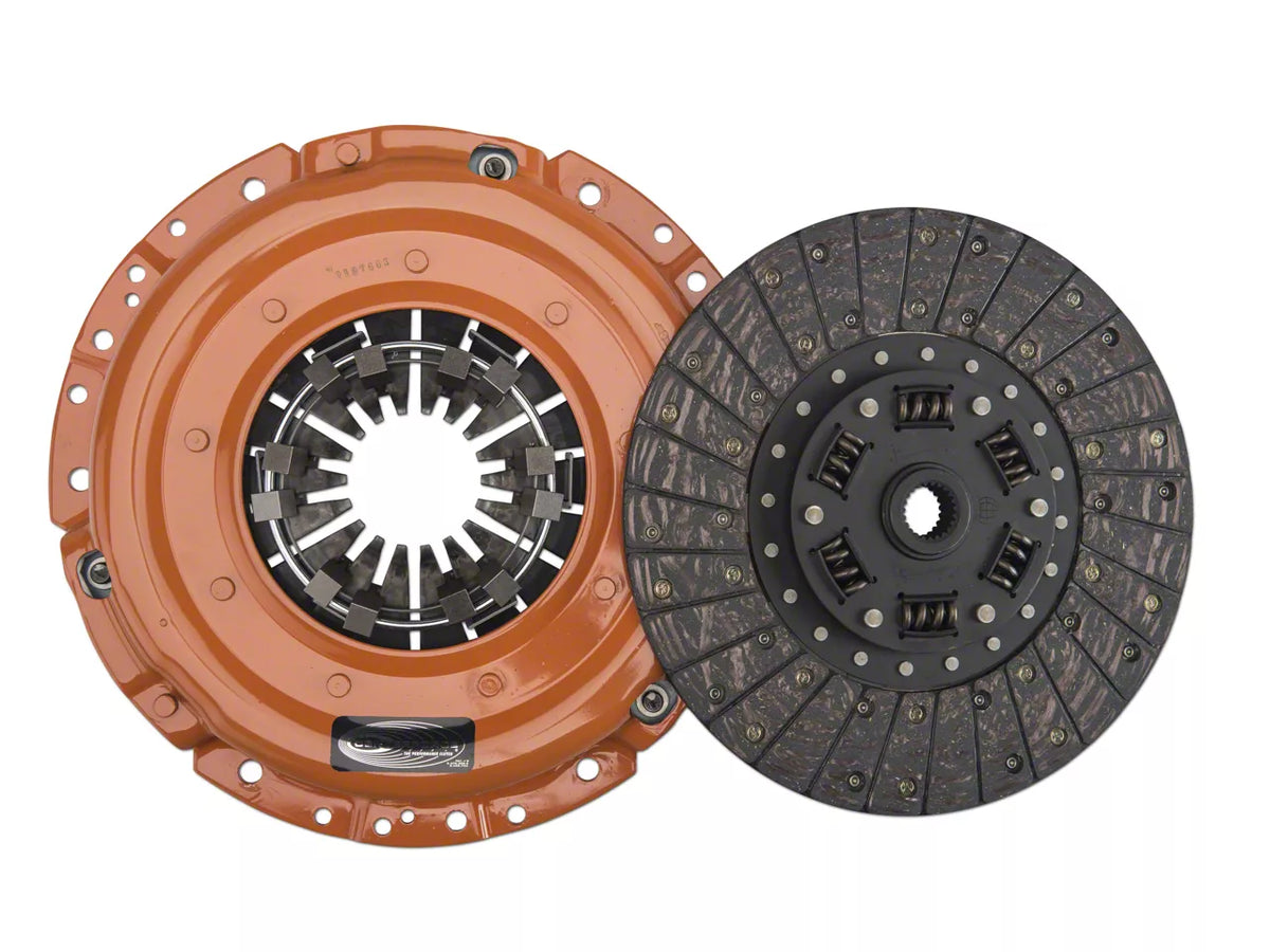 Centerforce Dual Friction Organic/Carbon Clutch Kit; 10-Spline (05-10 Mustang GT) #DF611679