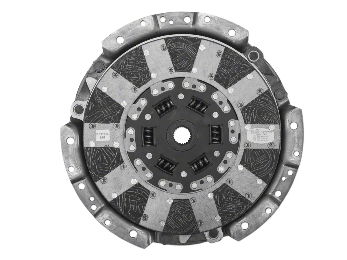 Centerforce Dual Friction Organic/Carbon Clutch Kit; 10-Spline (05-10 Mustang GT) #DF611679