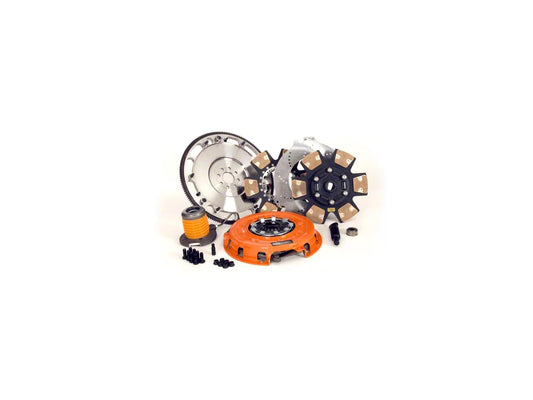 Centerforce DYAD XDS Cerametallic Twin Disc Clutch Kit with Flywheel; 26-Spline (11-17 Mustang GT; 12-13 BOSS 302; 07-14 GT500) #415115705