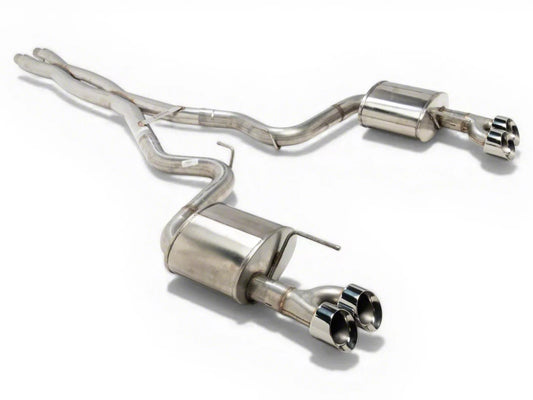Corsa Performance Xtreme Cat-Back Exhaust with Polished Tips (18-23 Mustang GT Fastback w/o Active Exhaust) #21040