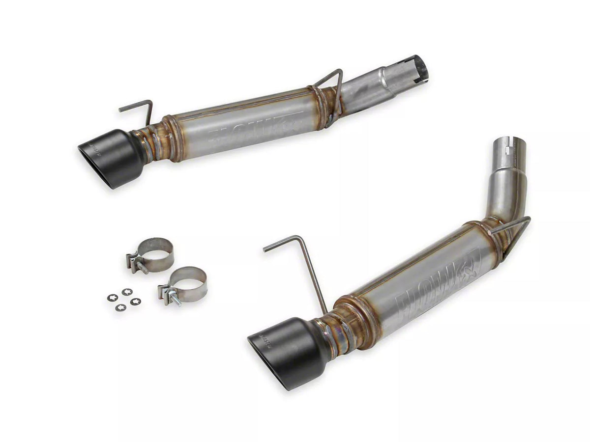 Flowmaster FlowFX Axle-Back Exhaust System with Black Tips (05-10 Mustang GT, GT500) #717827
