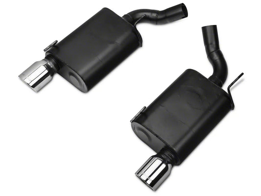 Flowmaster Force II Axle-Back Exhaust System with Polished Tips (05-10 Mustang GT, GT500) #17410