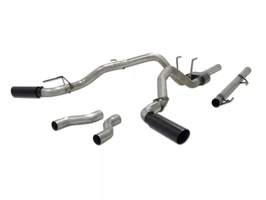 Flowmaster Outlaw Dual Exhaust System; Side/Rear Exit (09-18 5.7L RAM 1500) #817690