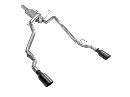 Flowmaster FlowFX Dual Exhaust System with Black Tips; Rear Exit (09-18 5.7L RAM 1500 w/ Factory Dual Exhaust) #717860