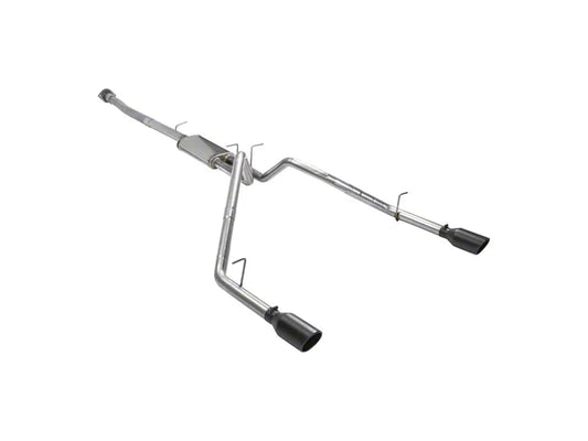 Flowmaster FlowFX Dual Exhaust System with Black Tips; Rear Exit (19-26 5.7L RAM 1500 w/ Factory Dual Exhaust) #717889