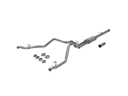 Flowmaster FlowFX Dual Exhaust System; Rear Exit (19-23 6.2L Silverado 1500 w/ Factory Dual Exhaust & 19-23 6.2L Sierra 1500 w/ Factory Dual Exhaust) #717890