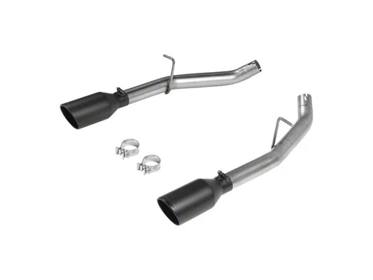Flowmaster American Thunder Axle-Back Dual Exhaust System with Black Tips; Rear Exit (19-26 5.7L RAM 1500 w/ Factory Dual Exhaust) #817850