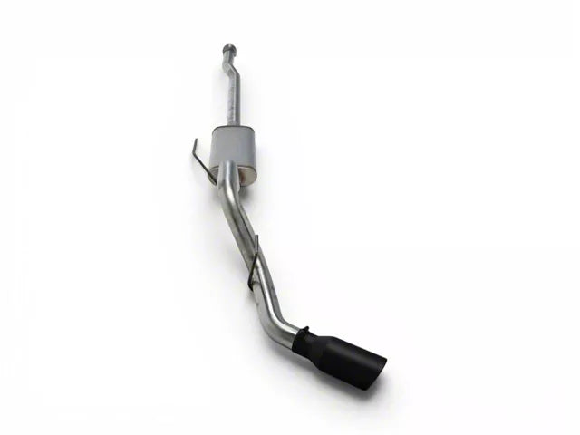 Flowmaster FlowFX Single Exhaust System with Black Tip; Side Exit (21-26 2.7L EcoBoost F-150, 21-26 3.5L EcoBoost F-150, Excluding Raptor & Tremor, 21-26 5.0L F-150, Excluding Tremor) #718115