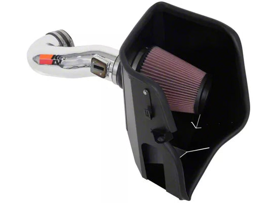 K&N Series 77 High Flow Performance Cold Air Intake (19-26 5.3L Sierra 1500, 19-26 6.2L Sierra 1500, 19-26 5.3L Silverado 1500, 19-26 6.2L Silverado 1500) #77-3110KP
