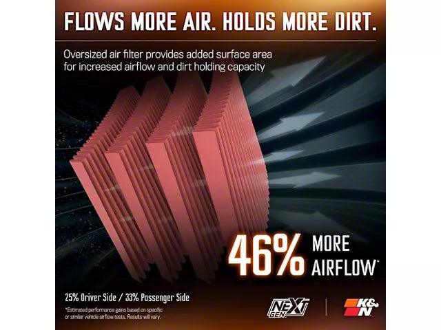 K&N Series 50 NextGen Cold Air Intake with High-Flow Oiled Air Filter (21-26 5.0L F-150) #50-2591