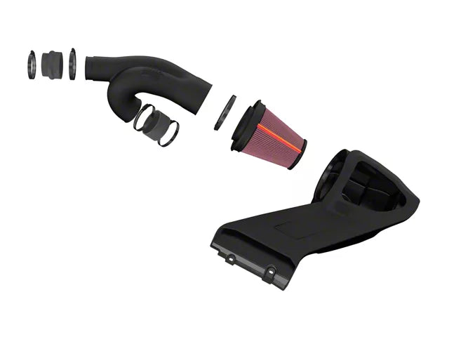K&N Series 50 NextGen Cold Air Intake with High-Flow Oiled Air Filter (15-26 3.5L EcoBoost F-150 &15-26 2.7L EcoBoost F-150) #50-2617