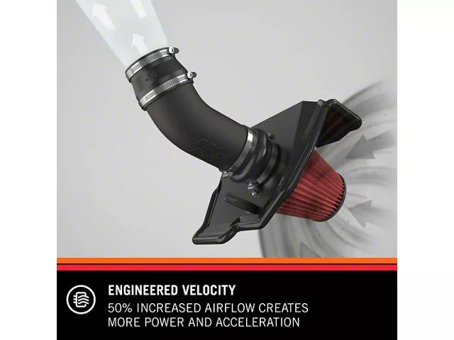 K&N Series 63 AirCharger Cold Air Intake (15-20 5.0L F-150) #63-2591