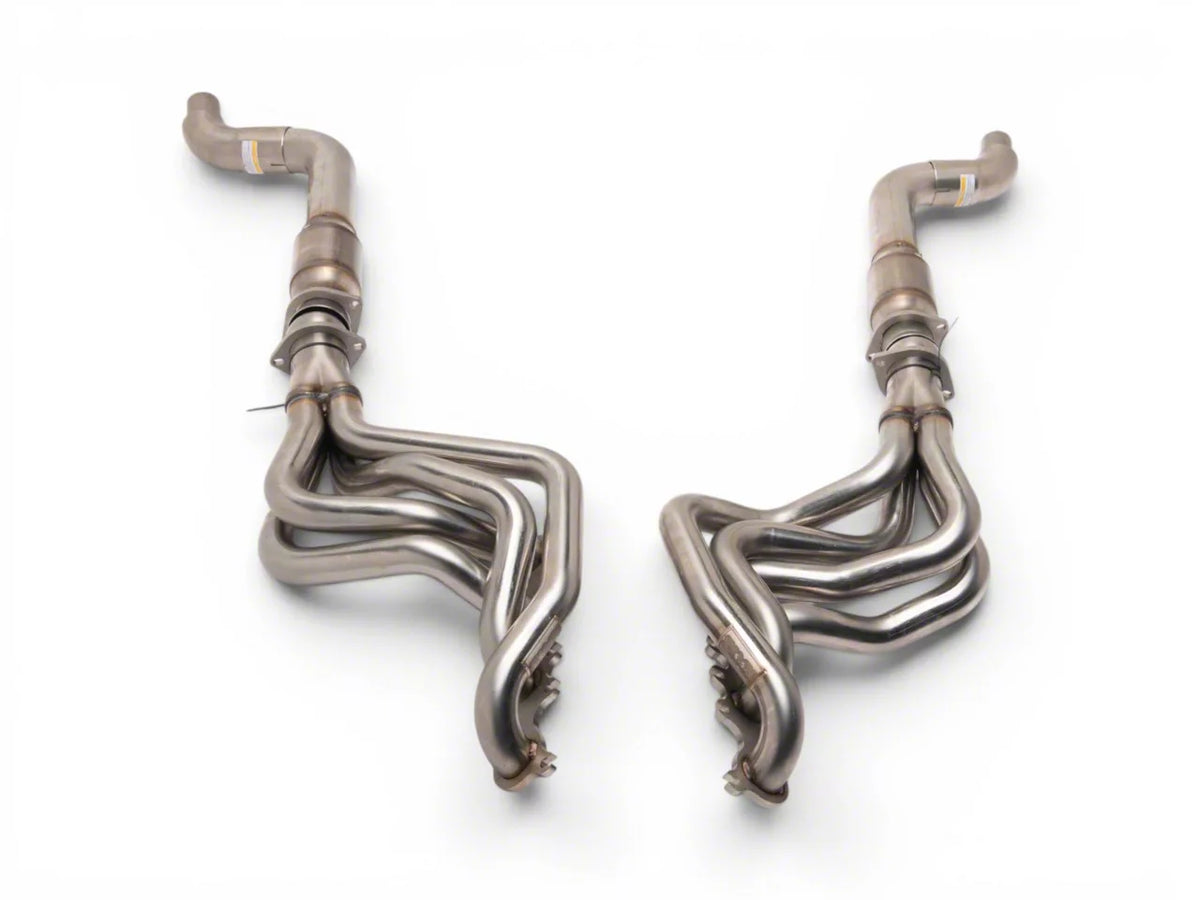 Kooks 1-7/8-Inch Long Tube Headers with GREEN Catted OEM Connections (15-26 Mustang GT, Dark Horse) #1151H432