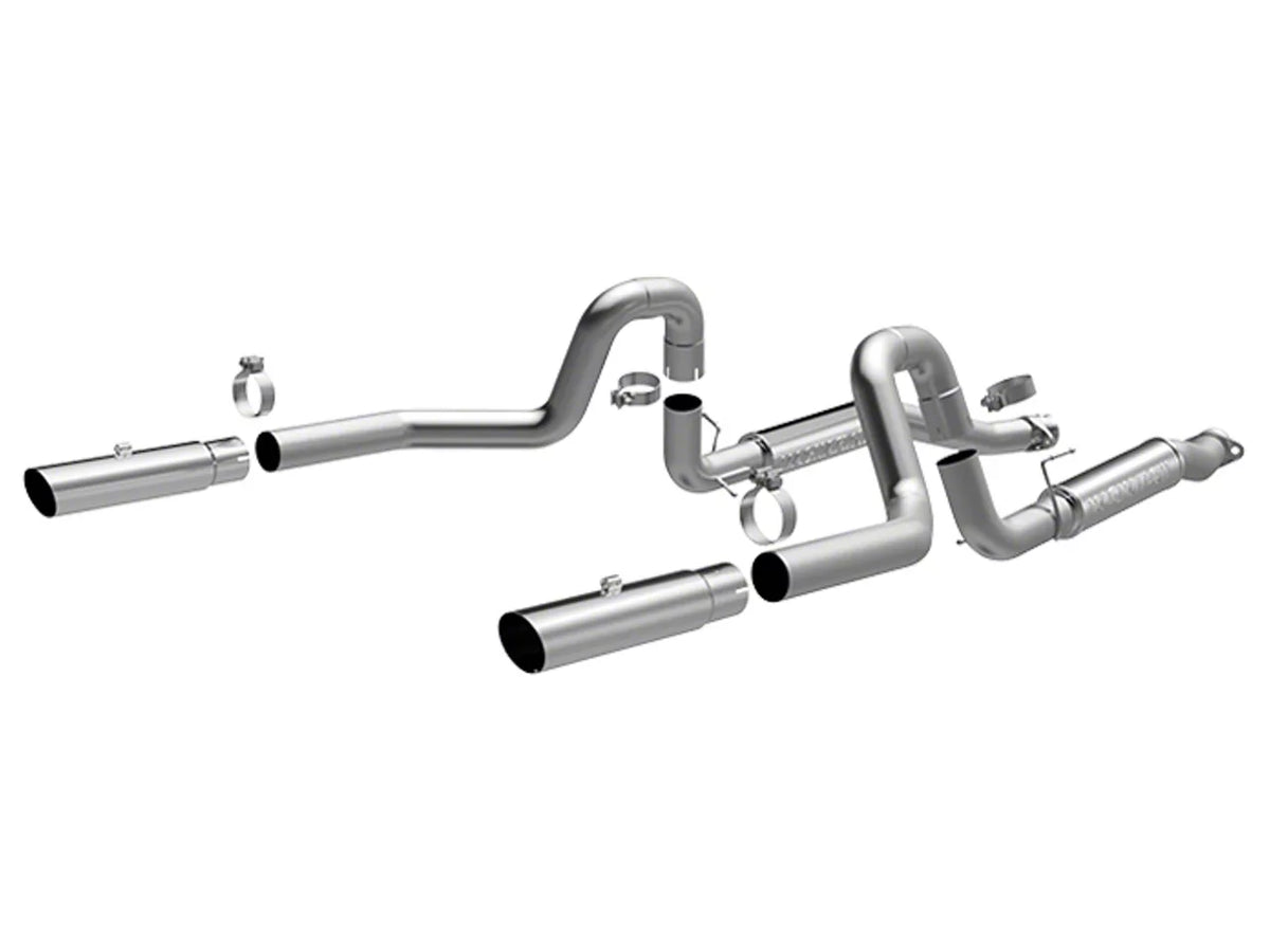 Magnaflow Competition Series Cat-Back Exhaust System with Polished Tips (99-04 Mustang GT, Mach 1) #16394