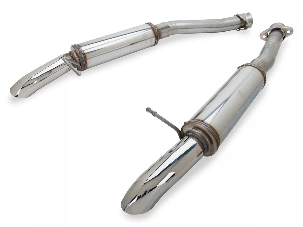 Magnaflow Competition Series Dual Dump Cat-Back Exhaust System with Polished Tips (86-04 V8 Mustang) #17118