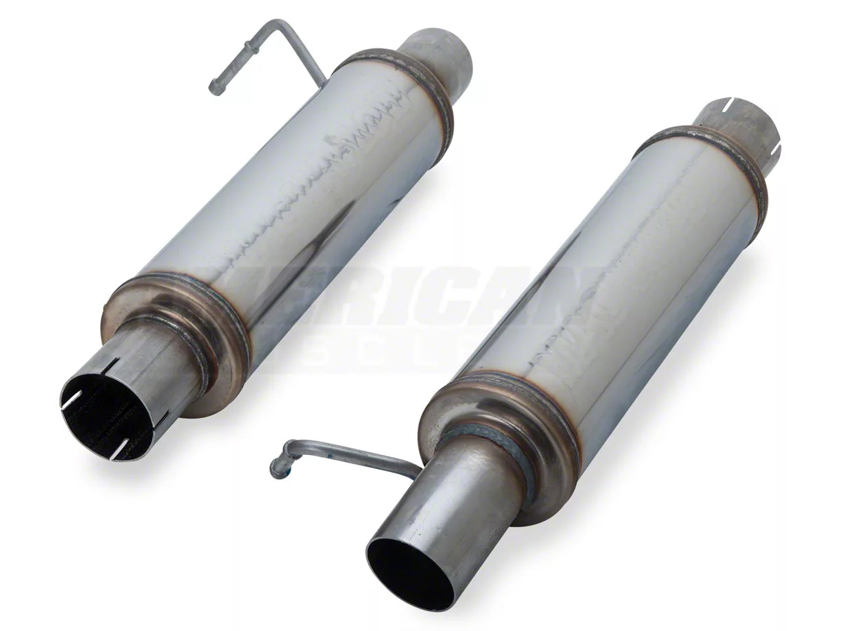 Magnaflow Competition Series Dual Dump Cat-Back Exhaust System with Polished Tips (86-04 V8 Mustang) #17118