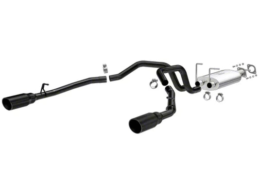 Magnaflow Street Series Dual Exhaust System with Black Tips; Rear Exit (19-26 5.7L RAM 1500 w/ Factory Dual Exhaust) #19430