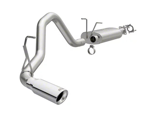 Magnaflow SPEQ Series Single Exhaust System with Polished Tip; Side Exit (25-26 3.6L RAM 1500) #19683