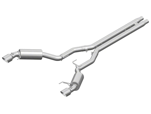 MBRP Armor Lite Street Profile Cat-Back Exhaust with H-Pipe (15-17 Mustang GT Fastback) #S7277AL