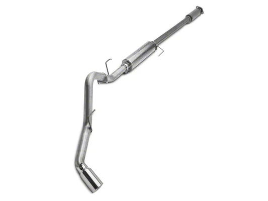 MBRP Armor Lite Street Profile Single Exhaust System with Polished Tip; Side Exit, Ford F-150 (2015 to 2020 F-150s powered by the 5.0L V8) #S5256AL
