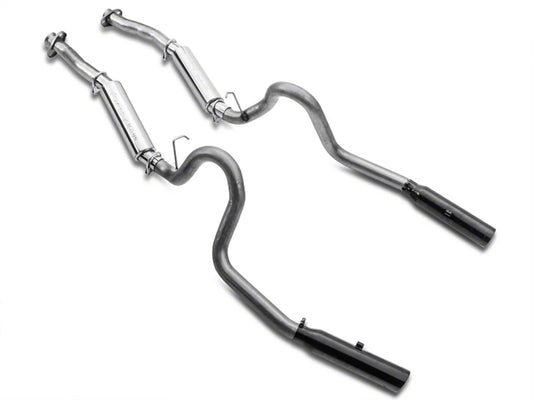 Pypes Violator Cat-Back Exhaust System with 2.50-Inch Tips (86 Mustang GT; 86-93 Mustang LX; 94-97 Mustang GT) #SFM13V