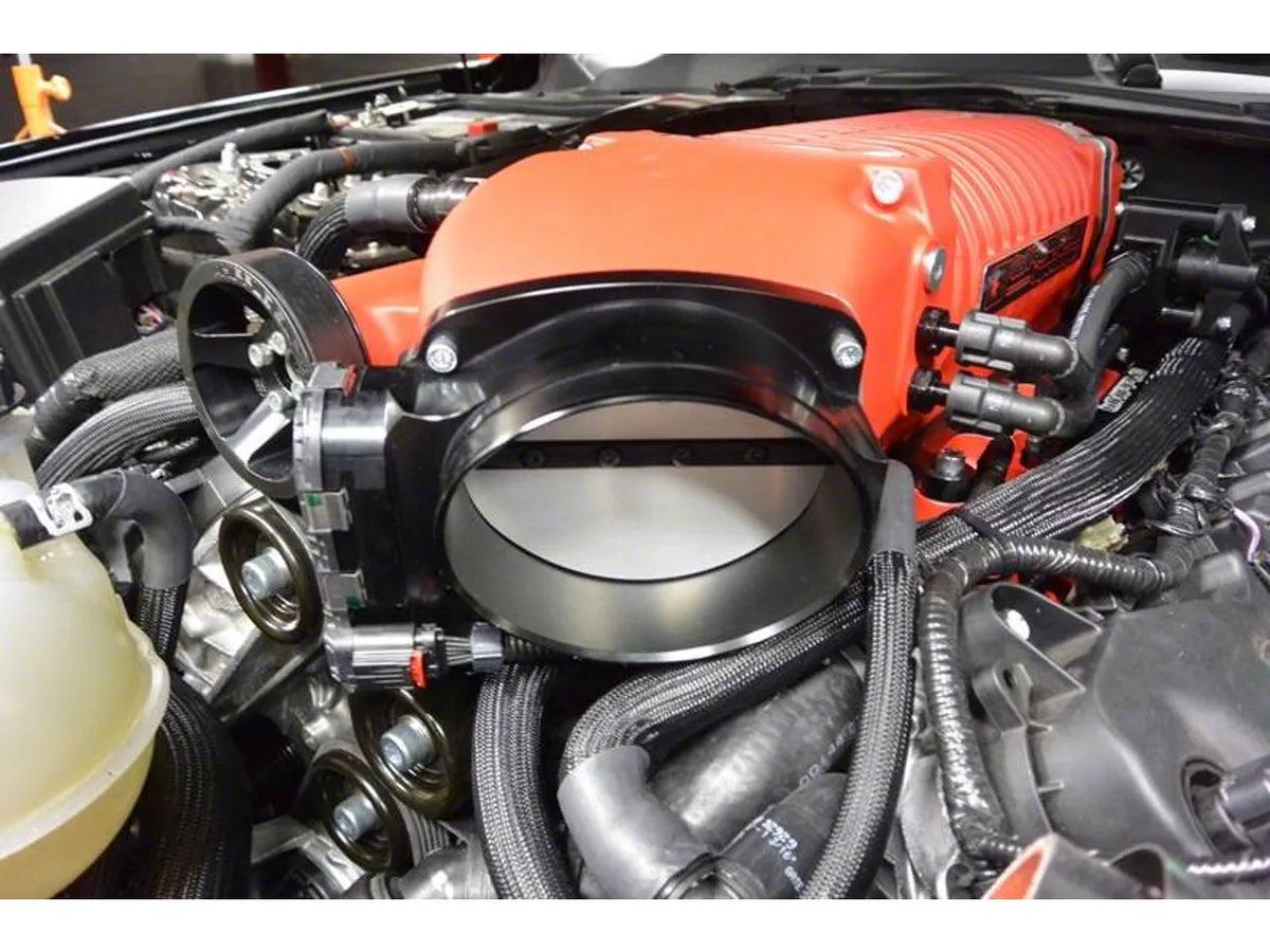 Whipple Billet 132mm Elliptical Electronic Throttle Body (15-17 Mustang GT) #WTB-1900E-FRD2-PA
