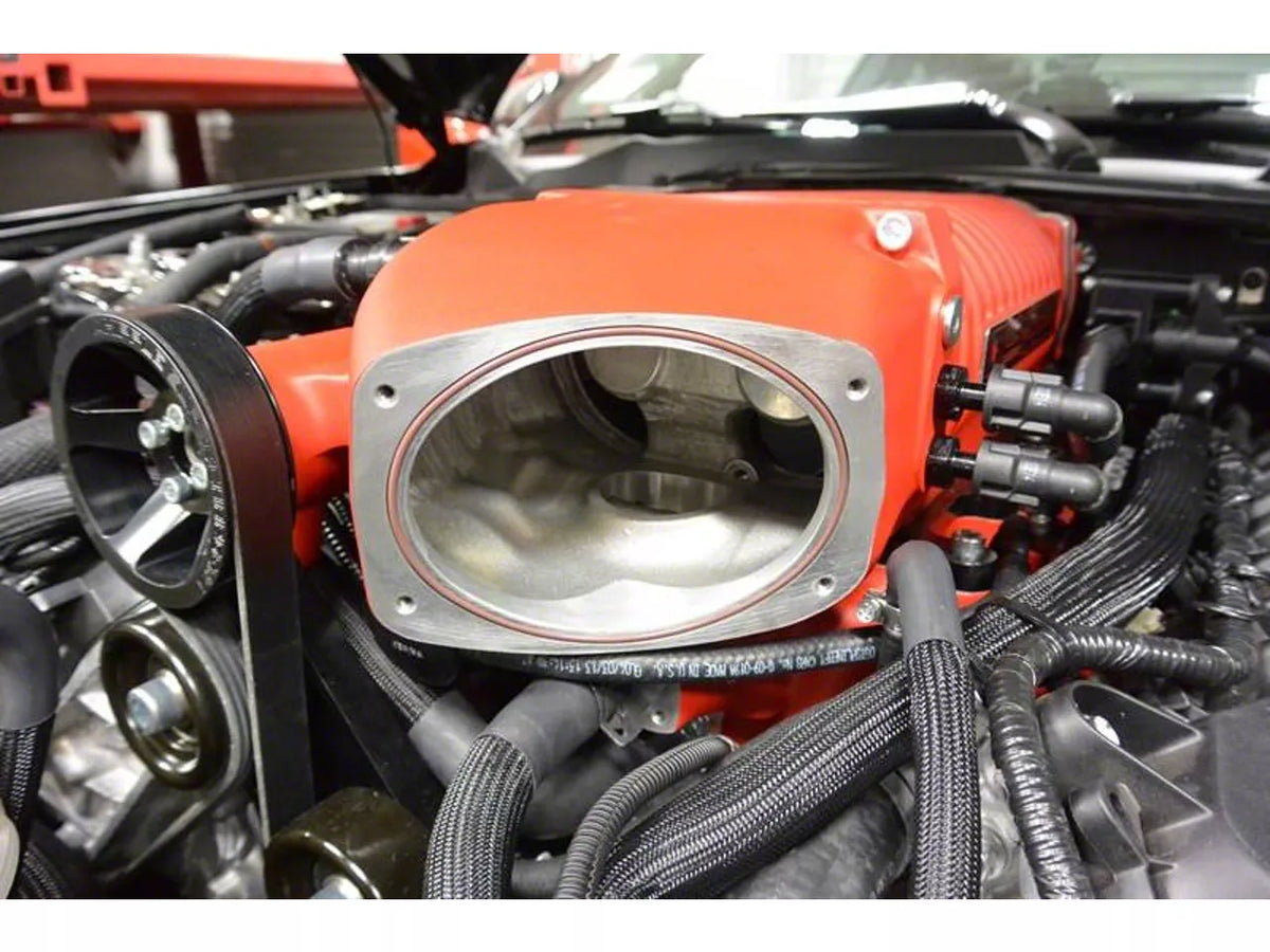 Whipple Billet 132mm Elliptical Electronic Throttle Body (15-17 Mustang GT) #WTB-1900E-FRD2-PA